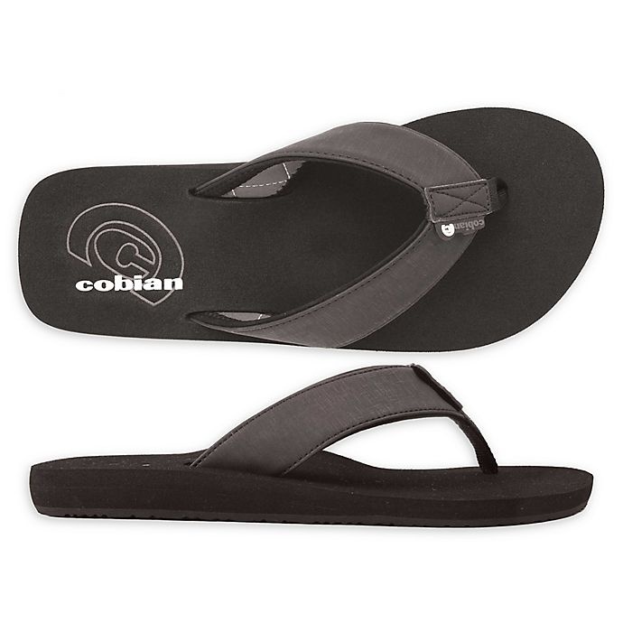 slide 1 of 1, Cobian Floater 2 Size 9 Men's Flip Flops - Black, 1 ct