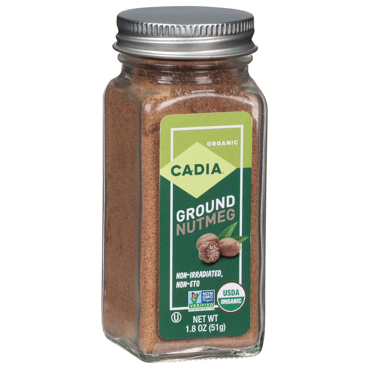 slide 6 of 9, Cadia Organic Ground Nutmeg, 1.8 oz