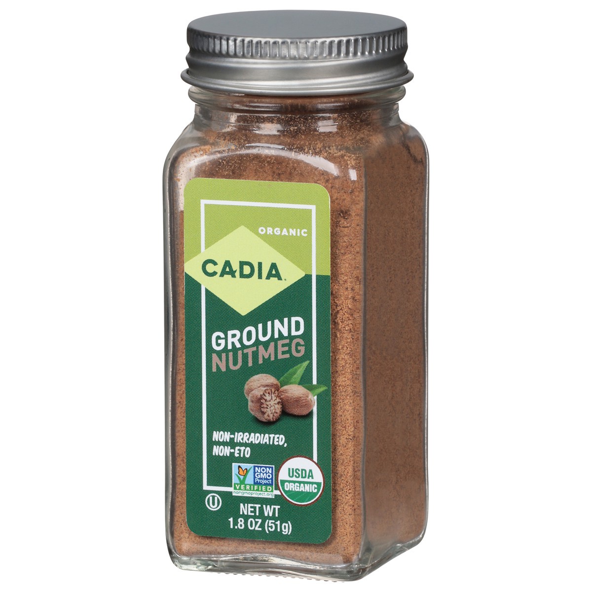 slide 3 of 9, Cadia Organic Ground Nutmeg, 1.8 oz