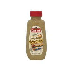 Gefen Spicy Brown Mustard