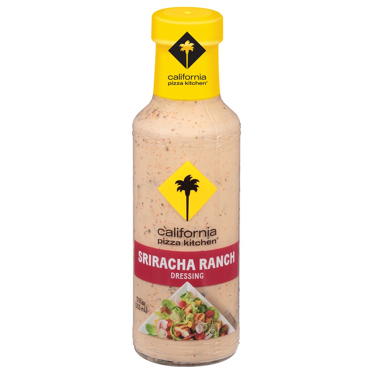 slide 1 of 7, California Pizza Kitchen Sriracha Ranch Salad Dressing, 12 fl oz