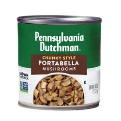 Pennsylvania Dutchman Chunky Style Portabella Mushrooms