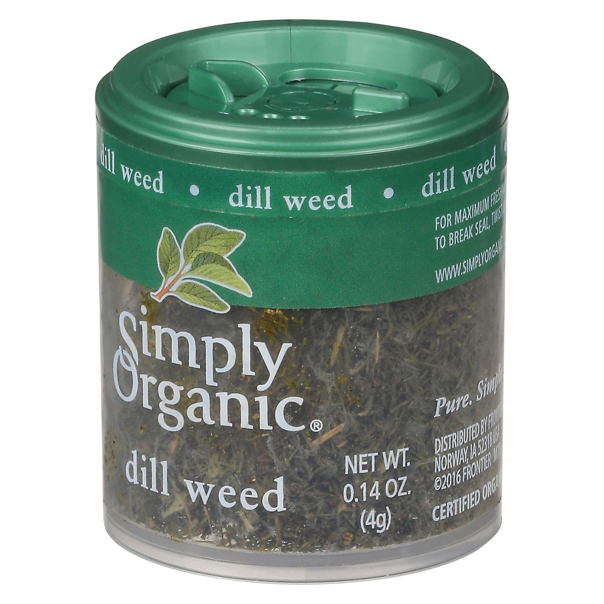 slide 5 of 9, Simply Organic Dill Weed 0.14 oz, 0.14 oz