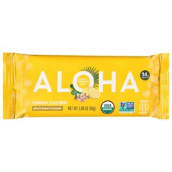 Aloha Organic Lemon Cashew Protein Bar 1.98 oz