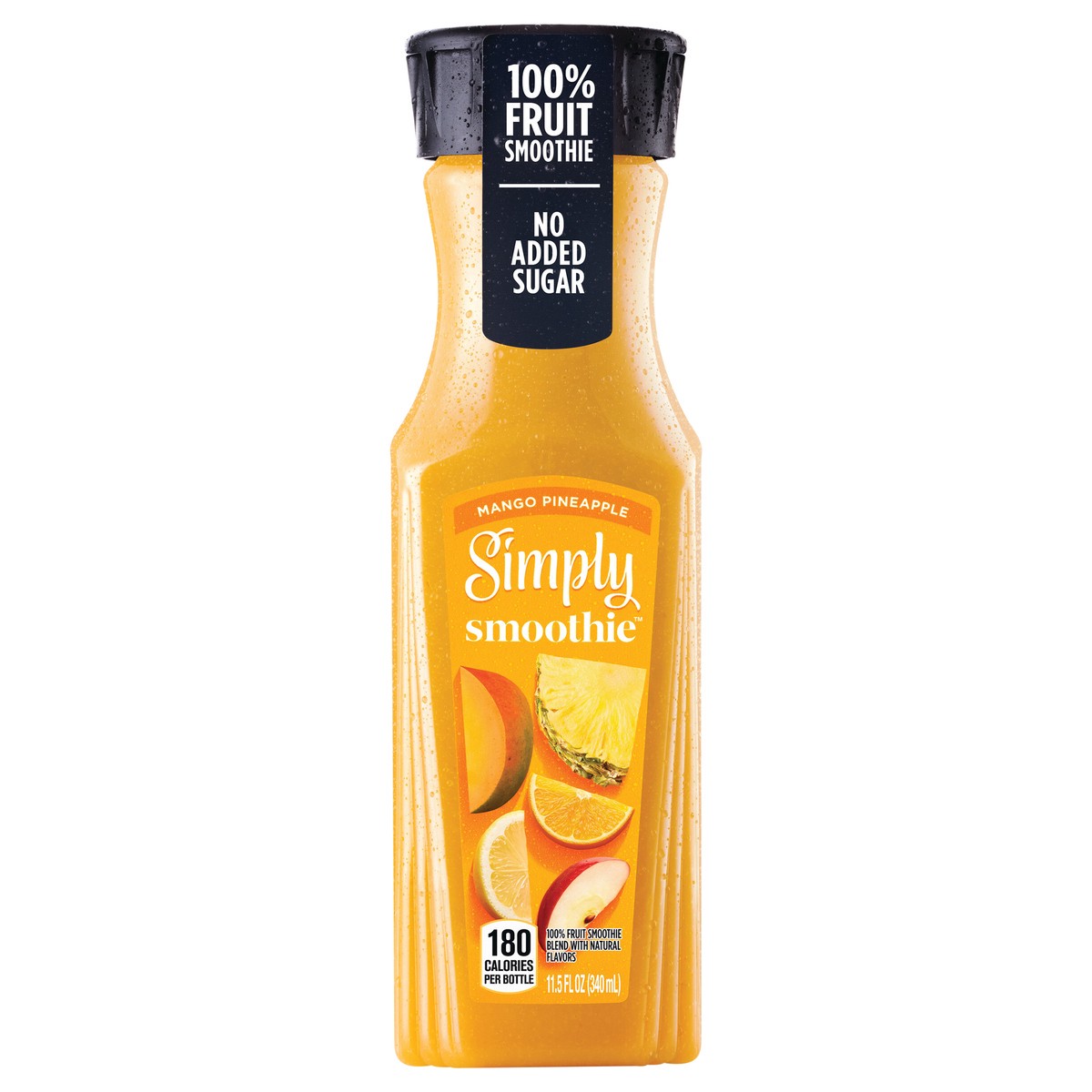 slide 1 of 2, Simply Smoothies Mango Pineapple Juice 100 Bottle- 11.5 fl oz, 11.5 oz