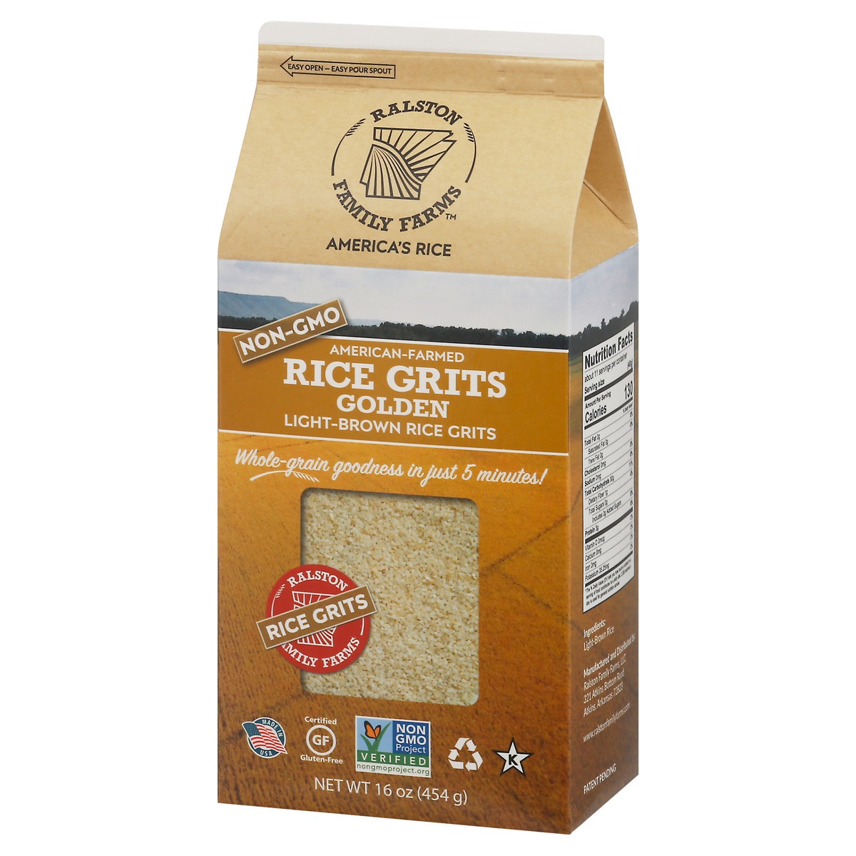 slide 7 of 10, Ralston Family Farms Grits Rice Golden, 16 oz