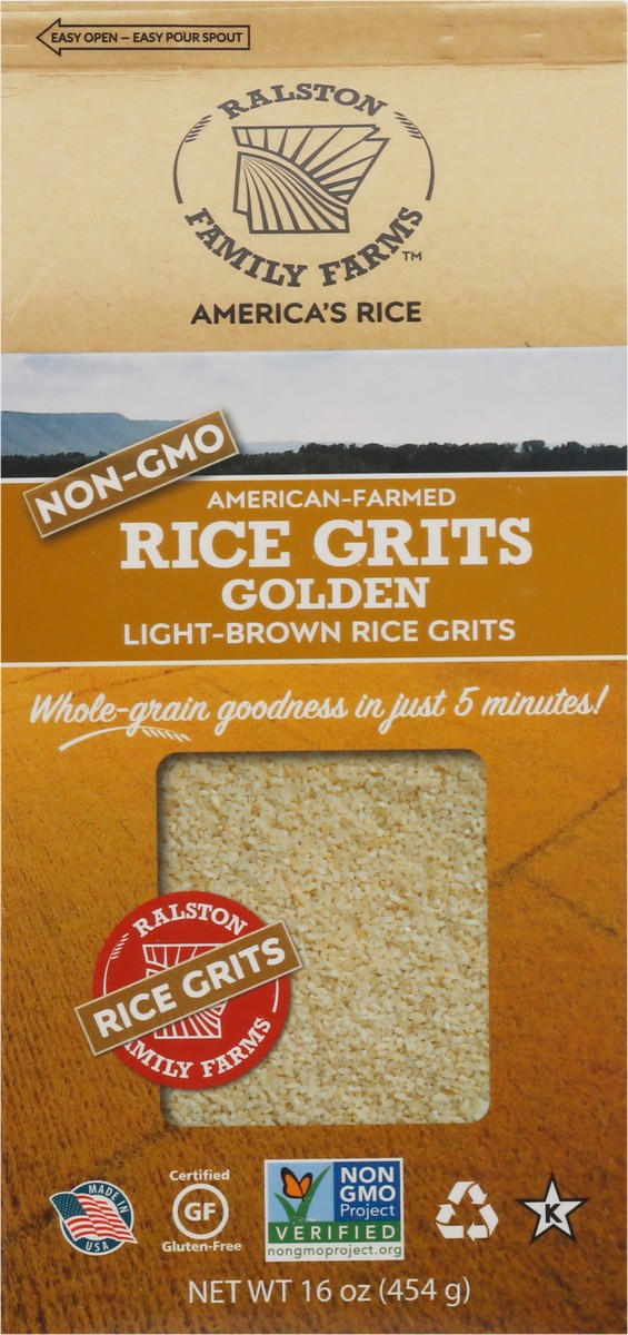 slide 6 of 10, Ralston Family Farms Grits Rice Golden, 16 oz