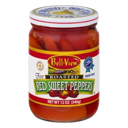 Bell-View Fresh Pack Fire Roasted Red Sweet Peppers 12.0 oz