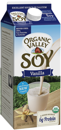 slide 1 of 4, Organic Valley Organic Soy Milk Original, 64 oz