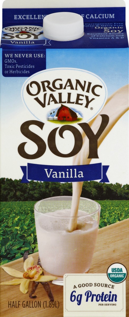 slide 2 of 4, Organic Valley Organic Soy Milk Original, 64 oz