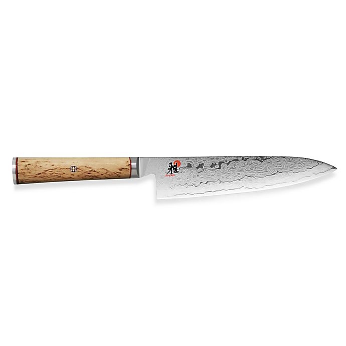 slide 1 of 1, MIYABI Birchwood Chefs Knife, 8 in