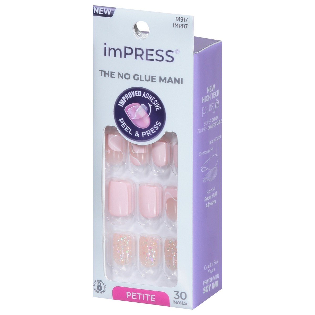 slide 7 of 14, imPRESS Eternity Nails Petite 30 ea, 30 ct