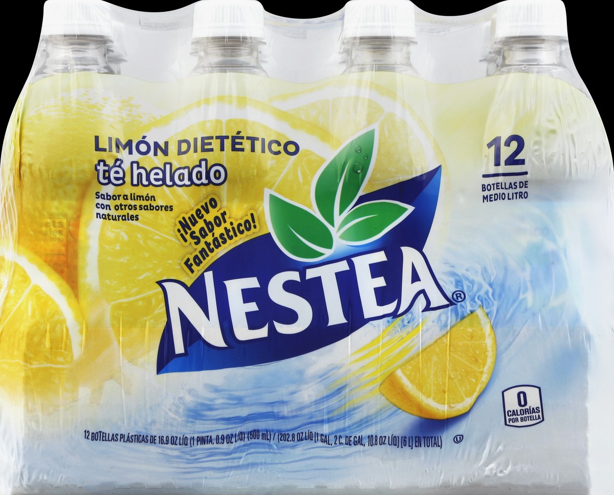 slide 5 of 5, Nestea Iced Tea, Lemon, Diet, 202.8 oz