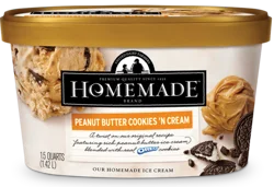 Homemade Peanut Butter Chocolate Chip Cookie Dough Ice Cream