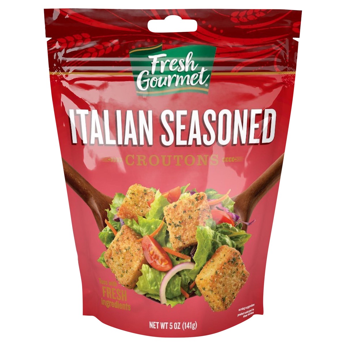 slide 1 of 3, Fresh Gourmet Italian Seasoned Croutons, 5 oz