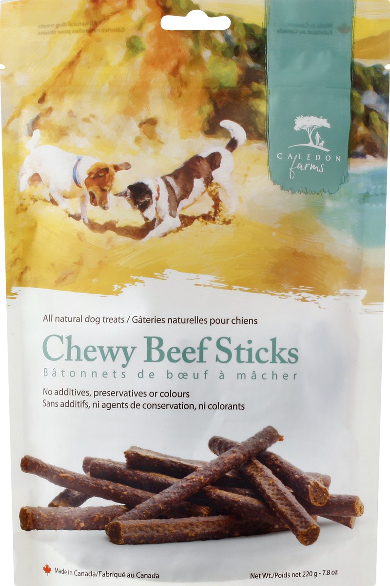 slide 4 of 11, Caledon Farms All Natural Chewy Beef Sticks Dog Treats 7.8 oz, 7.79 oz