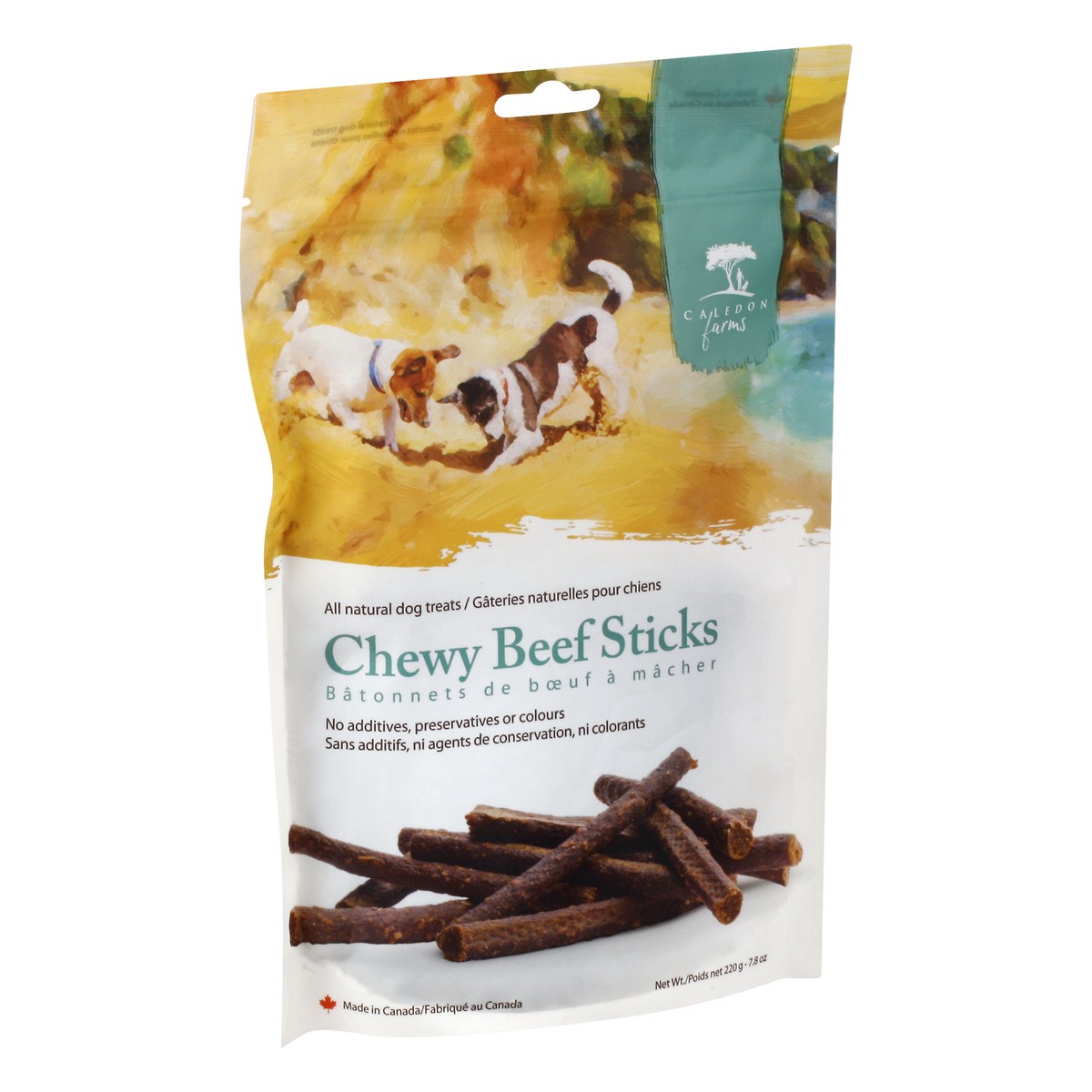 slide 8 of 11, Caledon Farms All Natural Chewy Beef Sticks Dog Treats 7.8 oz, 7.79 oz