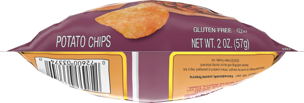 slide 12 of 12, Herr's Steakhouse Fried Onion Kettle Chips, 2 Oz, 2 oz