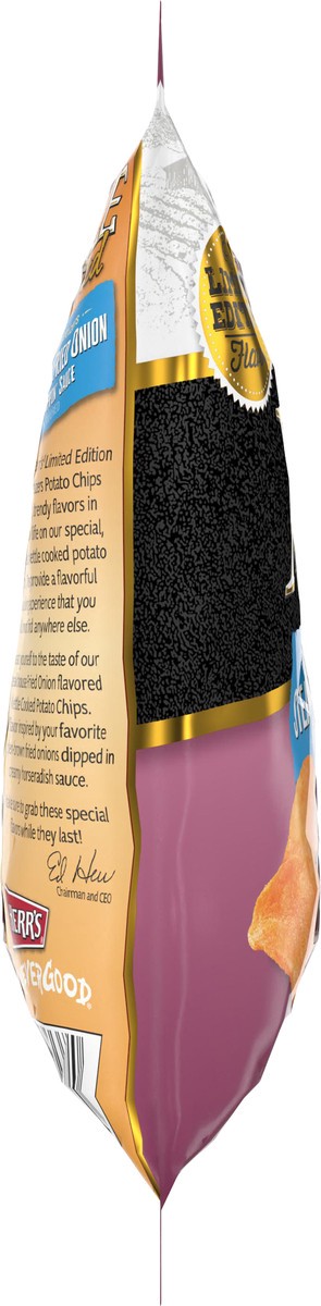 slide 10 of 12, Herr's Steakhouse Fried Onion Kettle Chips, 2 Oz, 2 oz