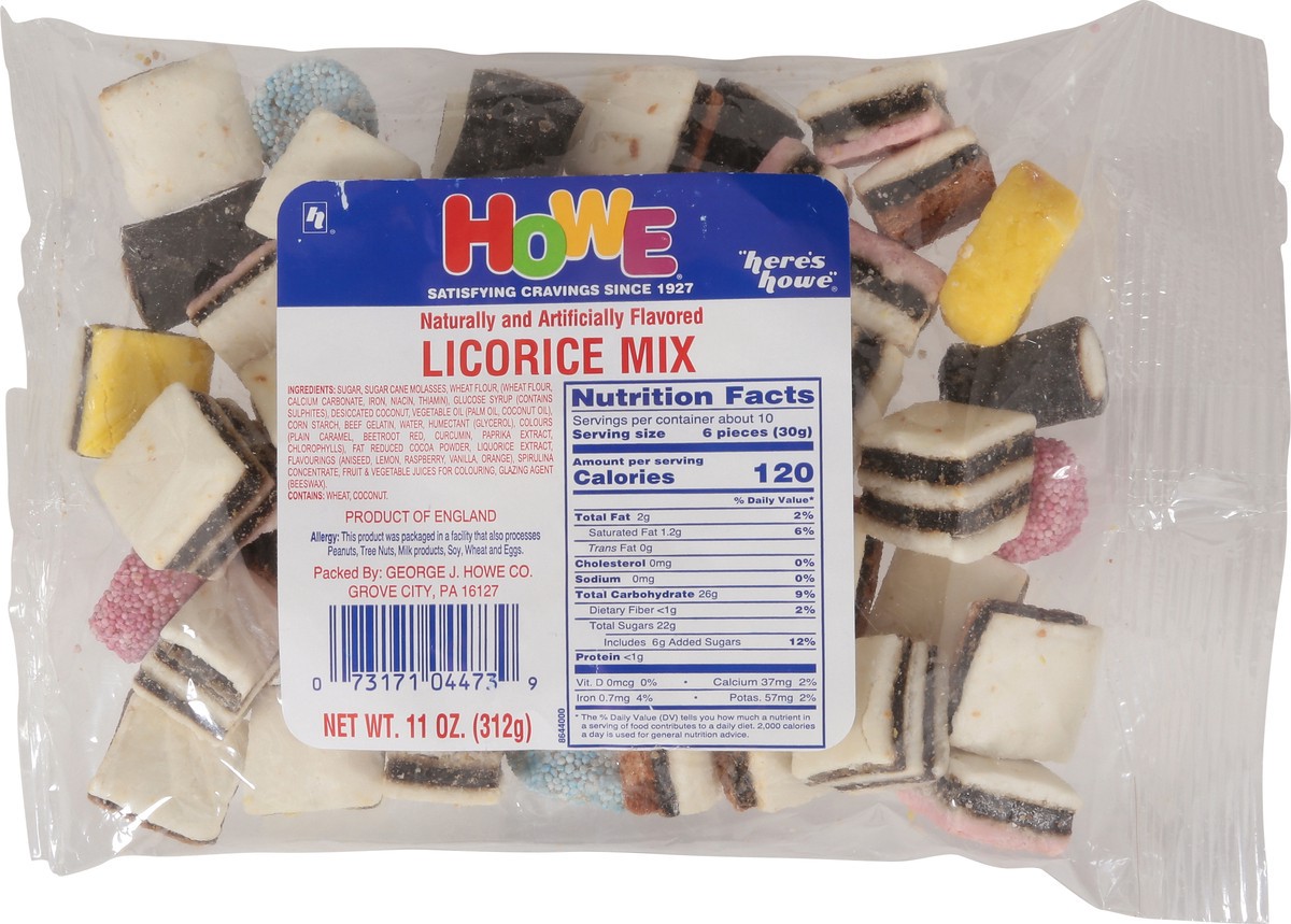 slide 5 of 14, Howe Licorice Mix Candy 11 oz, 11 oz