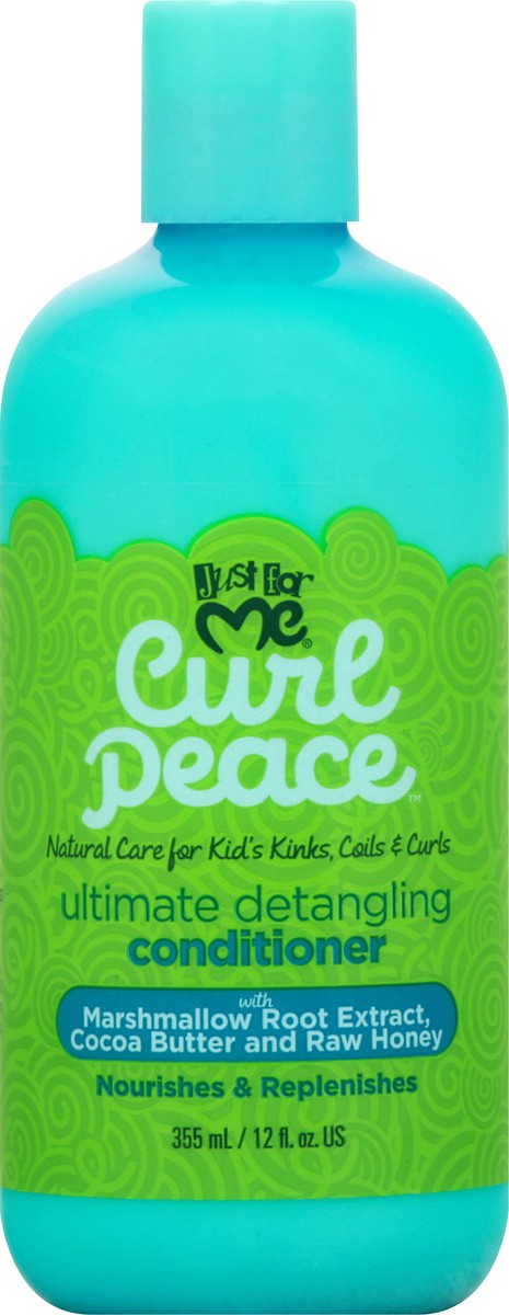 slide 11 of 11, Just for Me! Curl Peace Ultimate Detangling Conditioner 355 ml, 355 ml