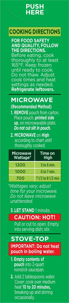 slide 2 of 9, Green Giant Simply Steam Baby Brussels Sprouts & Butter Sauce, Lightly Sauced Frozen Vegetables, 8 oz, 8 oz