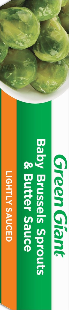 slide 5 of 9, Green Giant Simply Steam Baby Brussels Sprouts & Butter Sauce, Lightly Sauced Frozen Vegetables, 8 oz, 8 oz