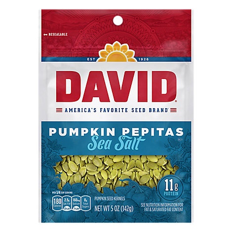 slide 1 of 1, David Pumpkin Pepitas Green Chili With Lime, 5 oz