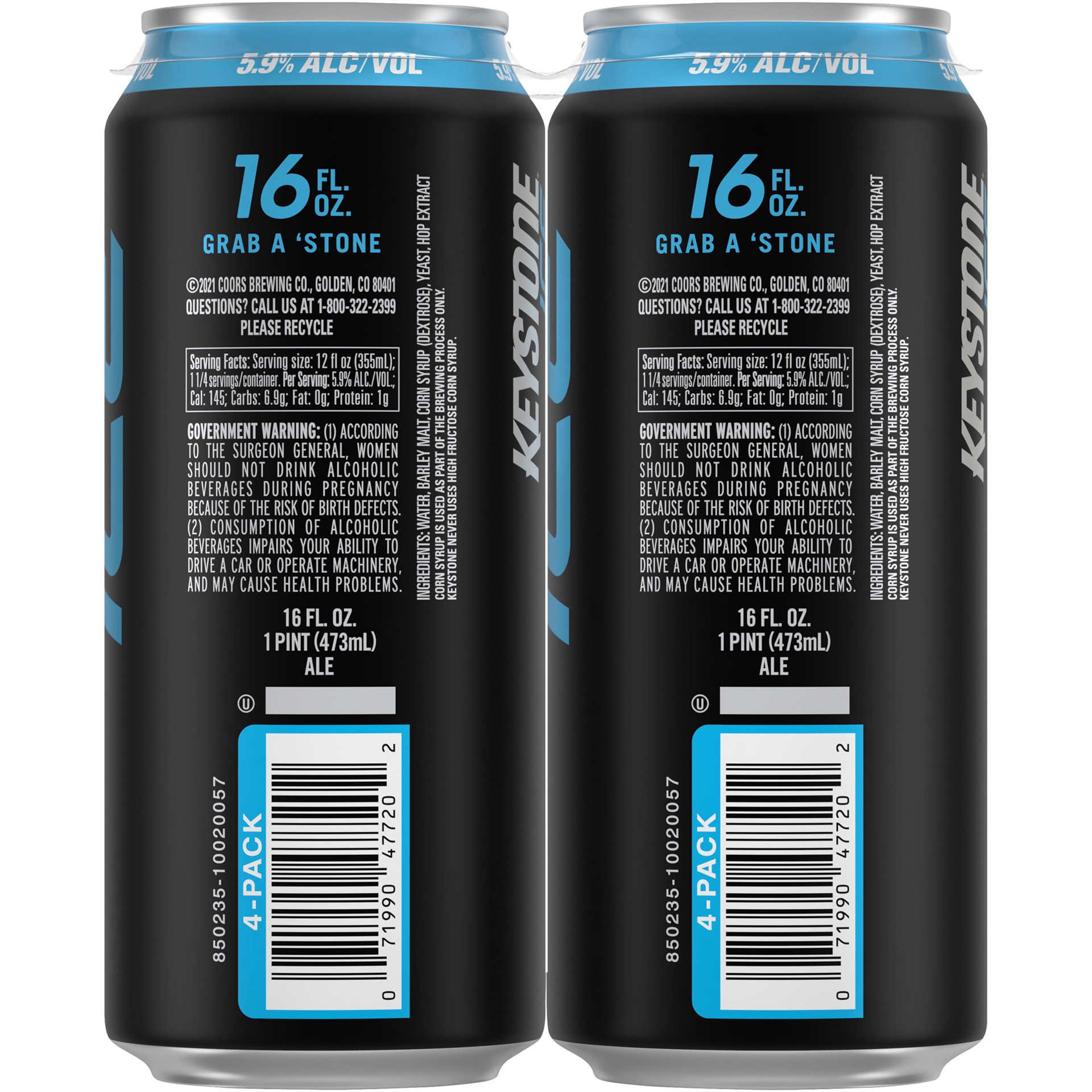 slide 4 of 5, KEYSTONE Beer, 4 ct; 16 fl oz