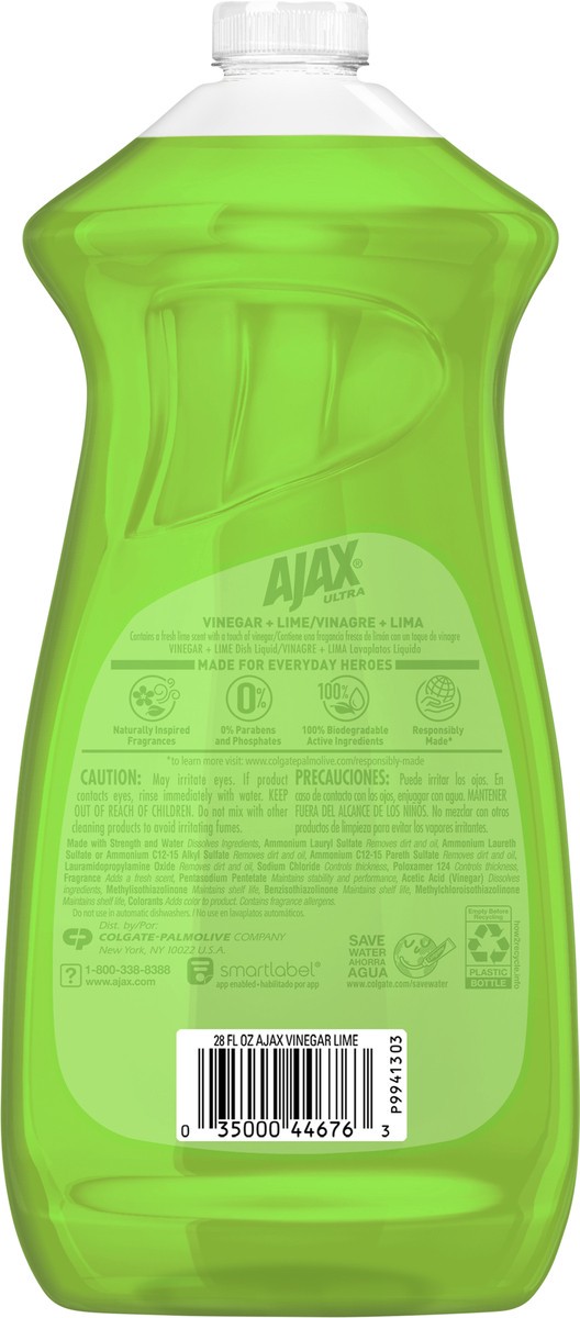 slide 3 of 8, Ajax Dishwashing Liquid Tropical Lime Twist, 1 ct