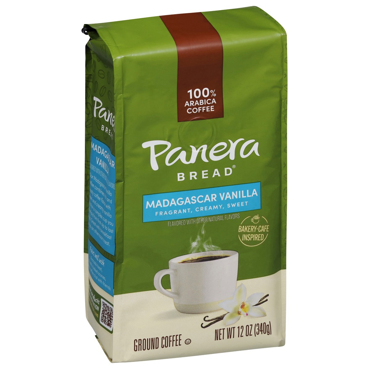 slide 3 of 9, Panera Bread Ground Madagascar Vanilla Coffee - 12 oz, 12 oz