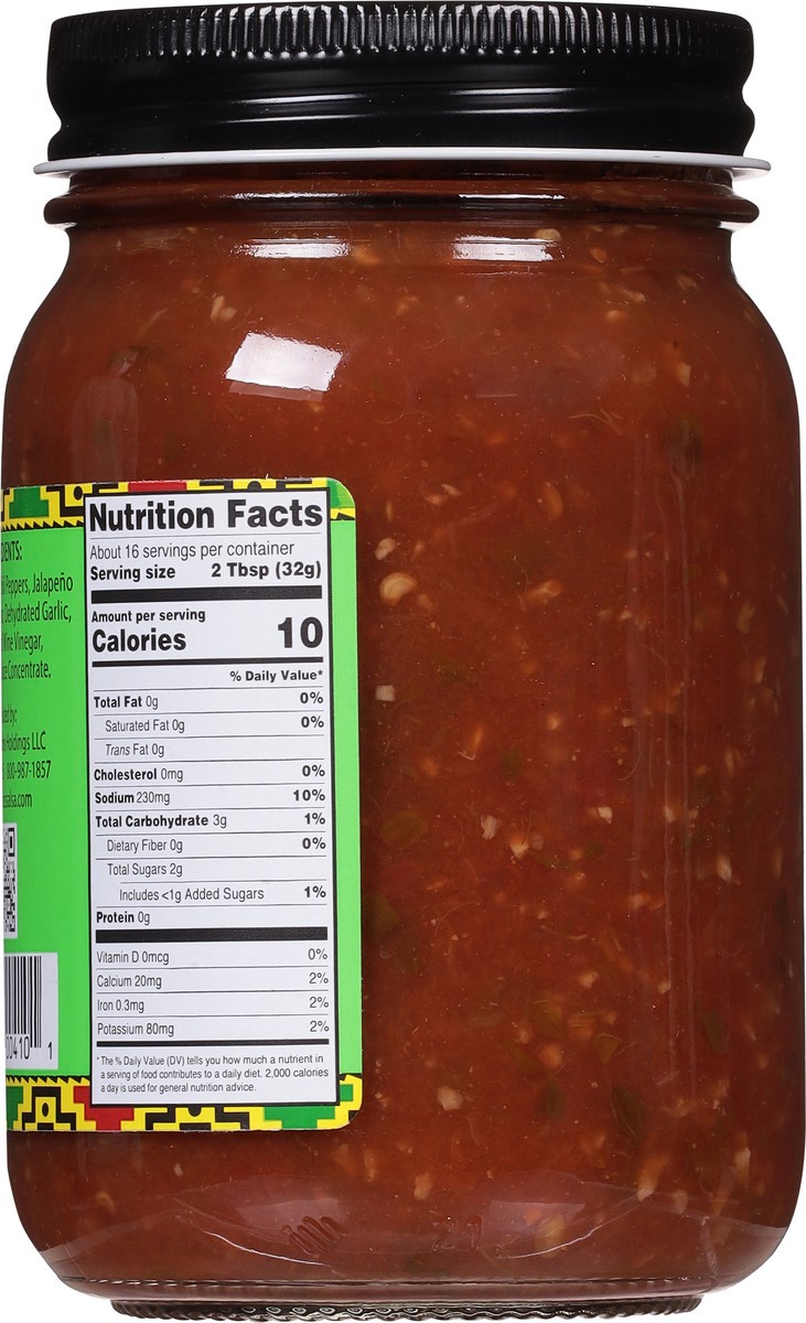 slide 8 of 9, Mateo's Medium Hatch Chile Gourmet Salsa 16 oz, 16 oz