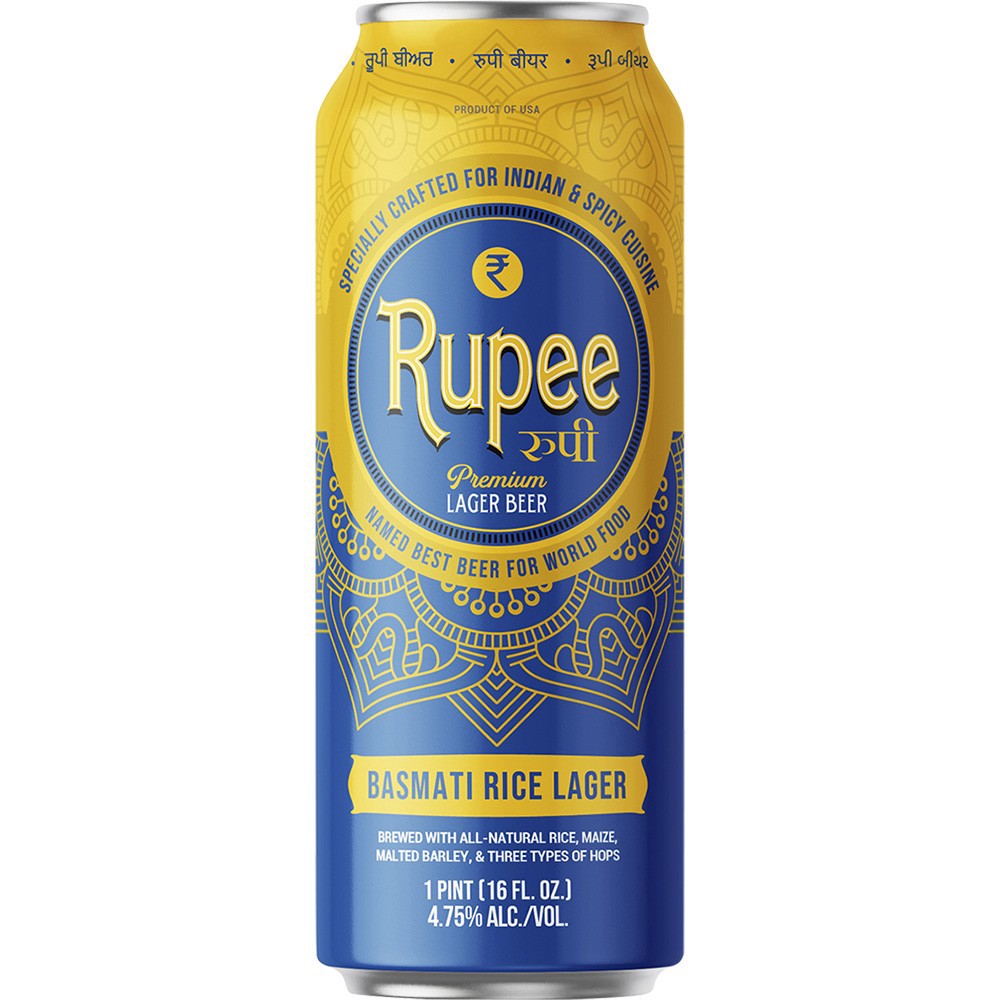 slide 1 of 1, Rupee Basmati Rice Lager, 4 ct; 16 oz