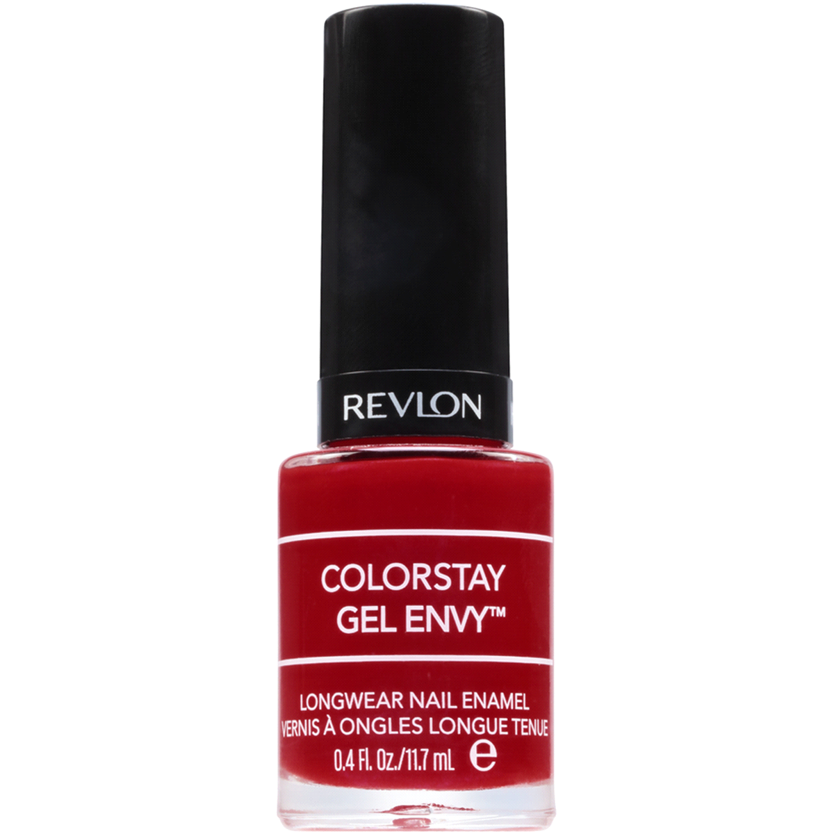 slide 1 of 1, Revlon Colorstay Gel Envy Longwear Nail Enamel - 550 All on Red, 0.4 fl oz