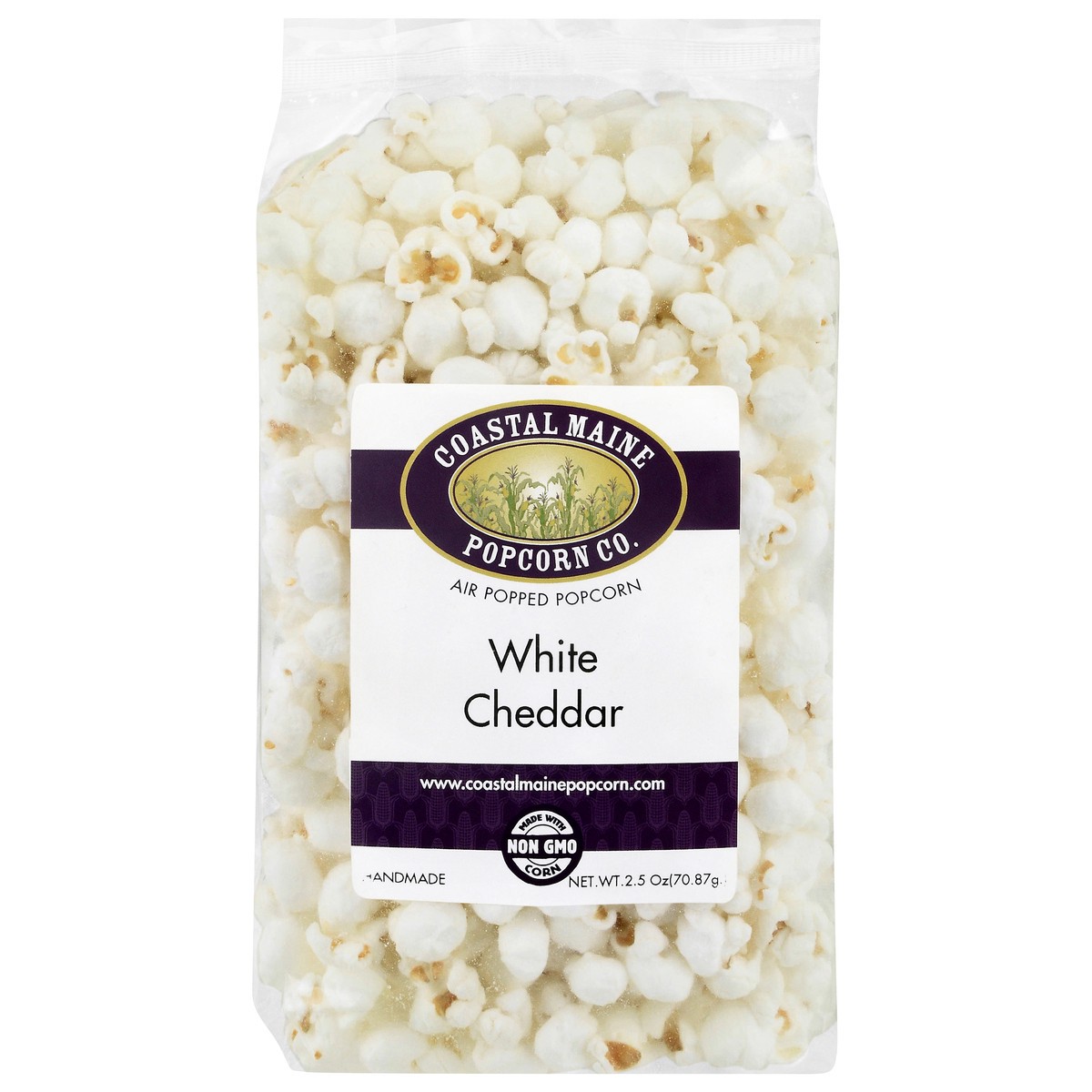 slide 4 of 4, Coastal Maine Popcorn White Cheddar Popcorn - 2.5 OZ, 2.5 oz