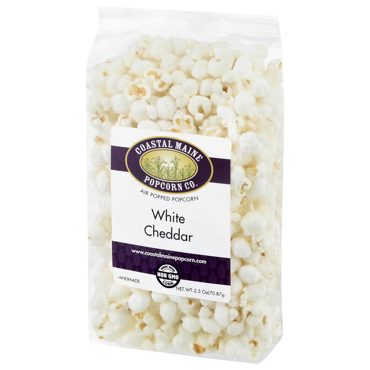 slide 3 of 4, Coastal Maine Popcorn White Cheddar Popcorn - 2.5 OZ, 2.5 oz