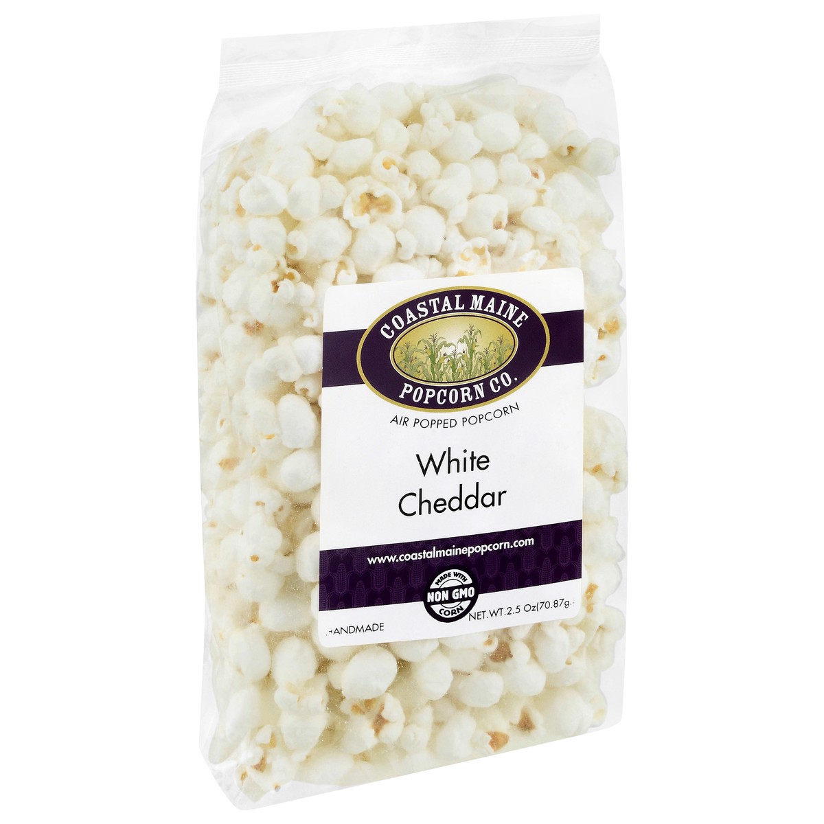 slide 2 of 4, Coastal Maine Popcorn White Cheddar Popcorn - 2.5 OZ, 2.5 oz
