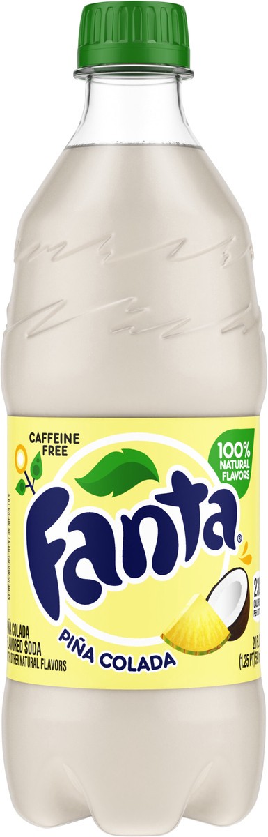 slide 7 of 9, Fanta Pina Colada Soda Bottle, 20 fl oz