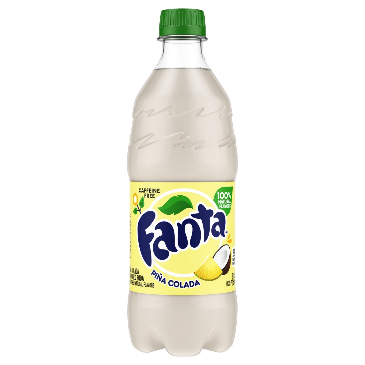 slide 9 of 9, Fanta Pina Colada Soda Bottle, 20 fl oz