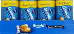Grands! Southern Homestyle Butter Tastin' Biscuits, 8 Ct, 16.3 oz