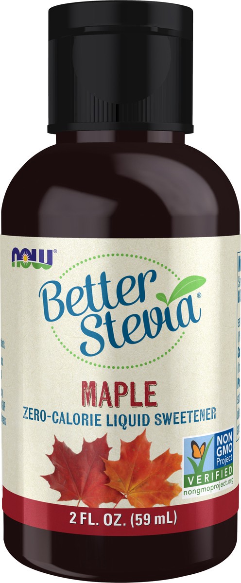 slide 8 of 8, NOW Natural Foods BetterStevia Liquid, Maple - 2 fl. oz., 2 fl oz