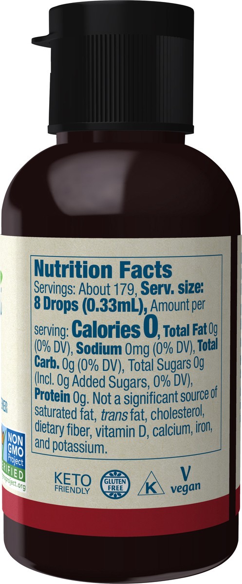 slide 4 of 8, NOW Natural Foods BetterStevia Liquid, Maple - 2 fl. oz., 2 fl oz