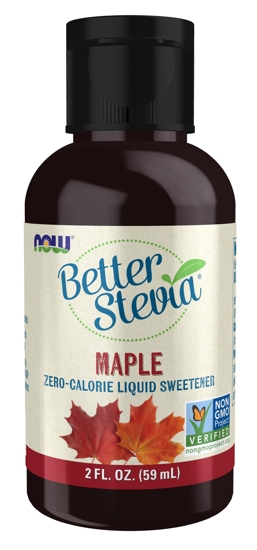 slide 1 of 8, NOW Natural Foods BetterStevia Liquid, Maple - 2 fl. oz., 2 fl oz