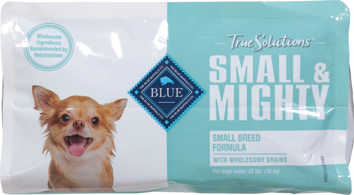 slide 9 of 14, Blue Buffalo Blue True Solutions Natural Adult Small & Mighty Food for Dogs 4 lb, 4 lb