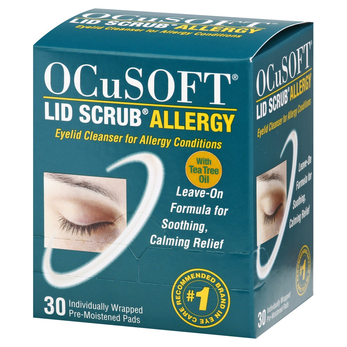 slide 9 of 9, OCuSOFT Lid Scrub Allergy, 30 ct