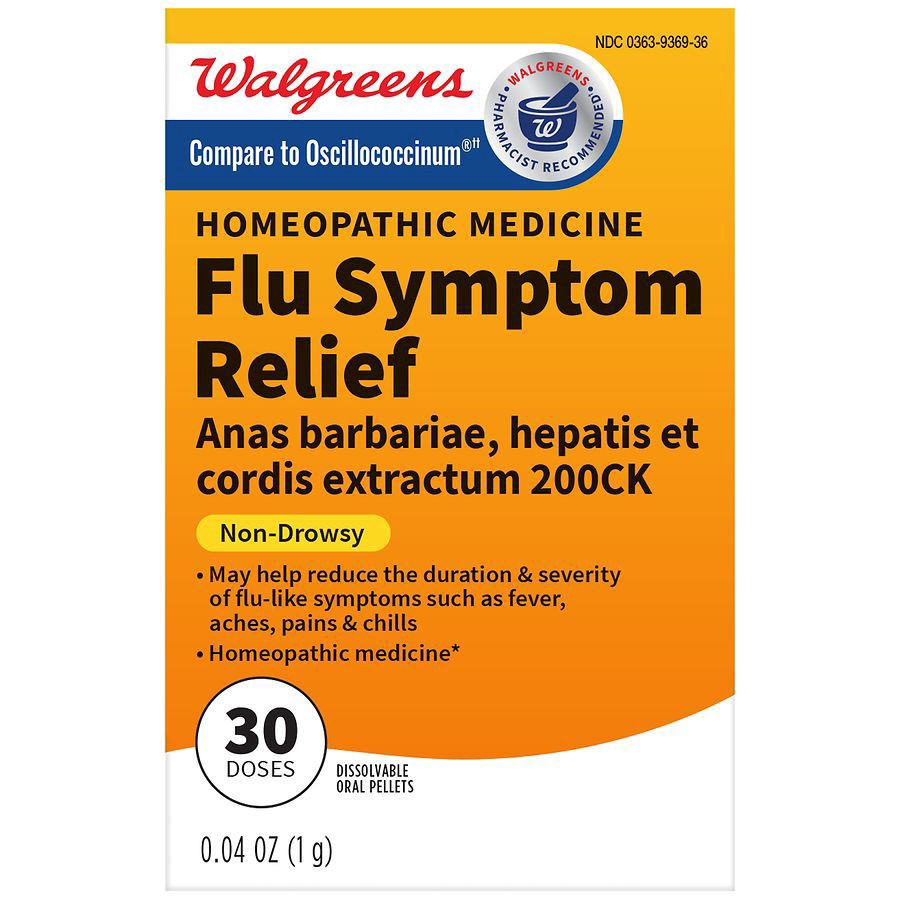 slide 1 of 5, Walgreens Flu Relief, 30 ct