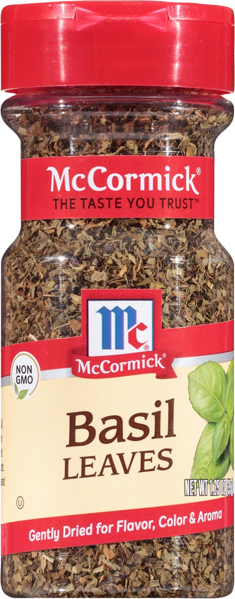 slide 4 of 9, McCormick Basil Leaves, 1.25 oz, 1.25 oz