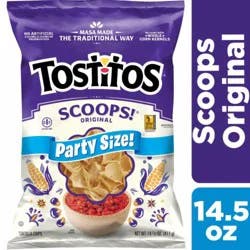 Tostitos Tortilla Chips, Scoops, Party Size!