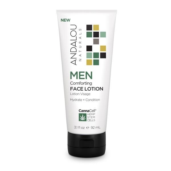 slide 1 of 1, Andalou Naturals Face Lotion Men Comforting, 3.1 fl oz