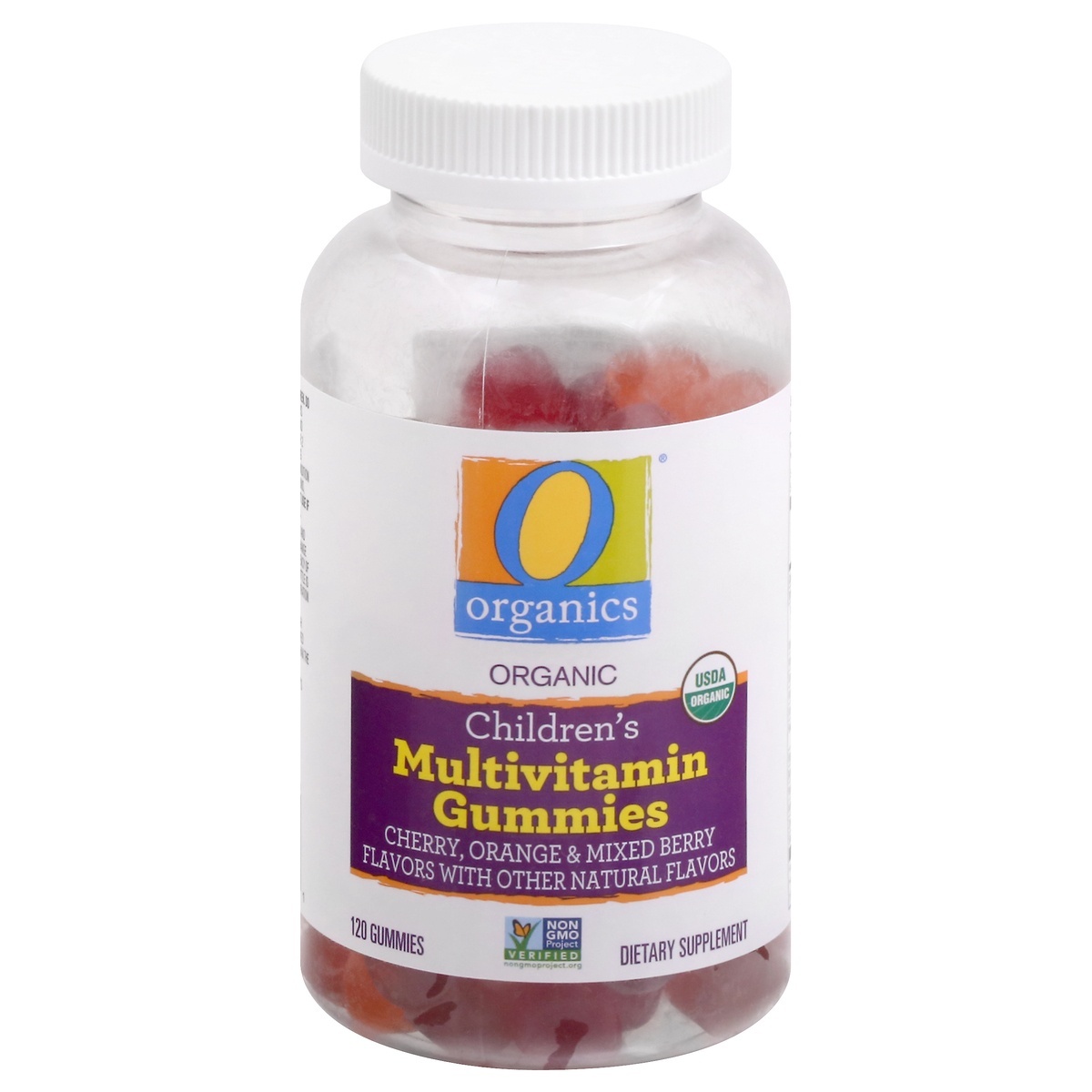 slide 1 of 9, O Orgnc Gummy Multivitamin Childs, 120 ct